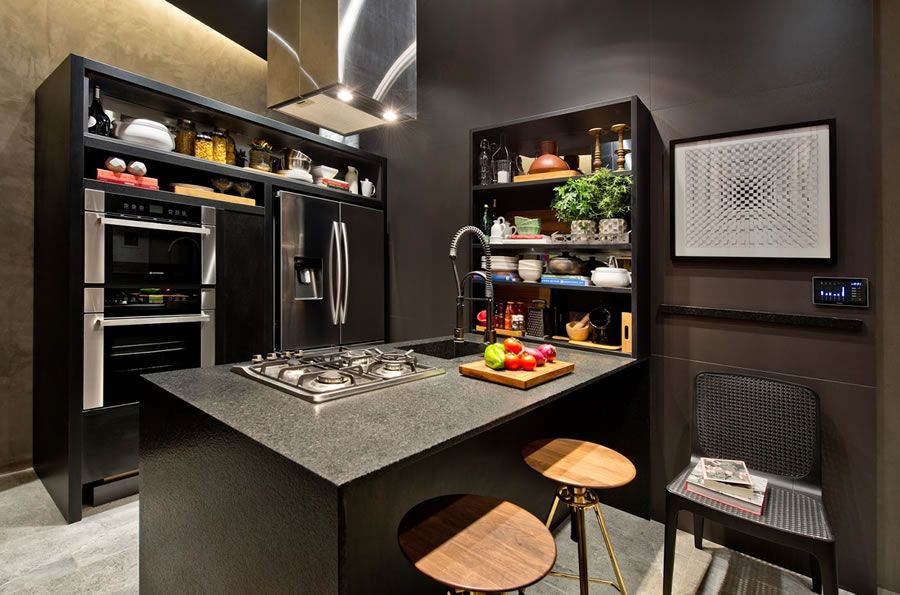 Os móveis ideais (e diferentões) para cozinhas compactas